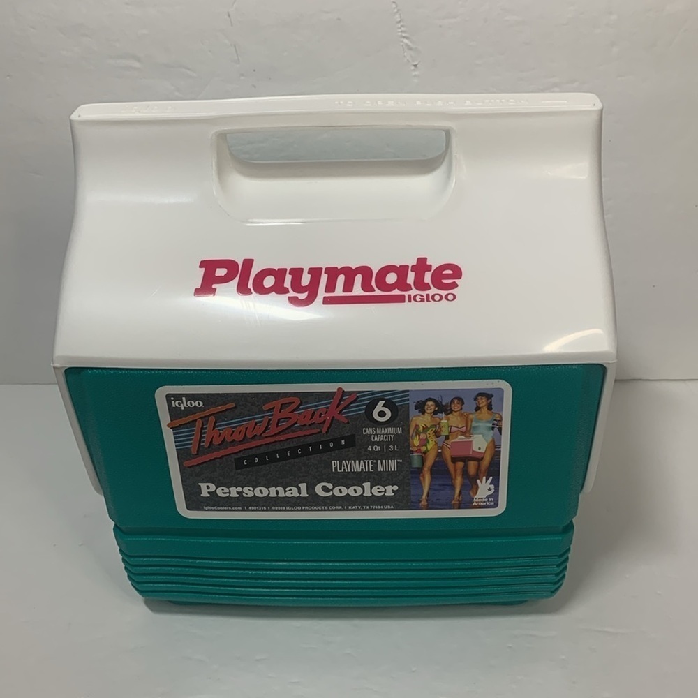 Igloo 4 Qt Mini Playmate Cooler Retro Throwback NWT